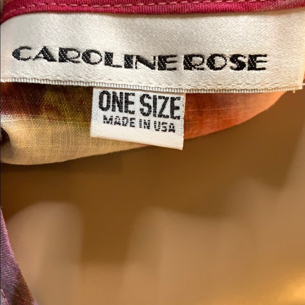 ❤️NEW CAROLINE ROSE HIBISCUS BLOUSE - Picture 10 of 12